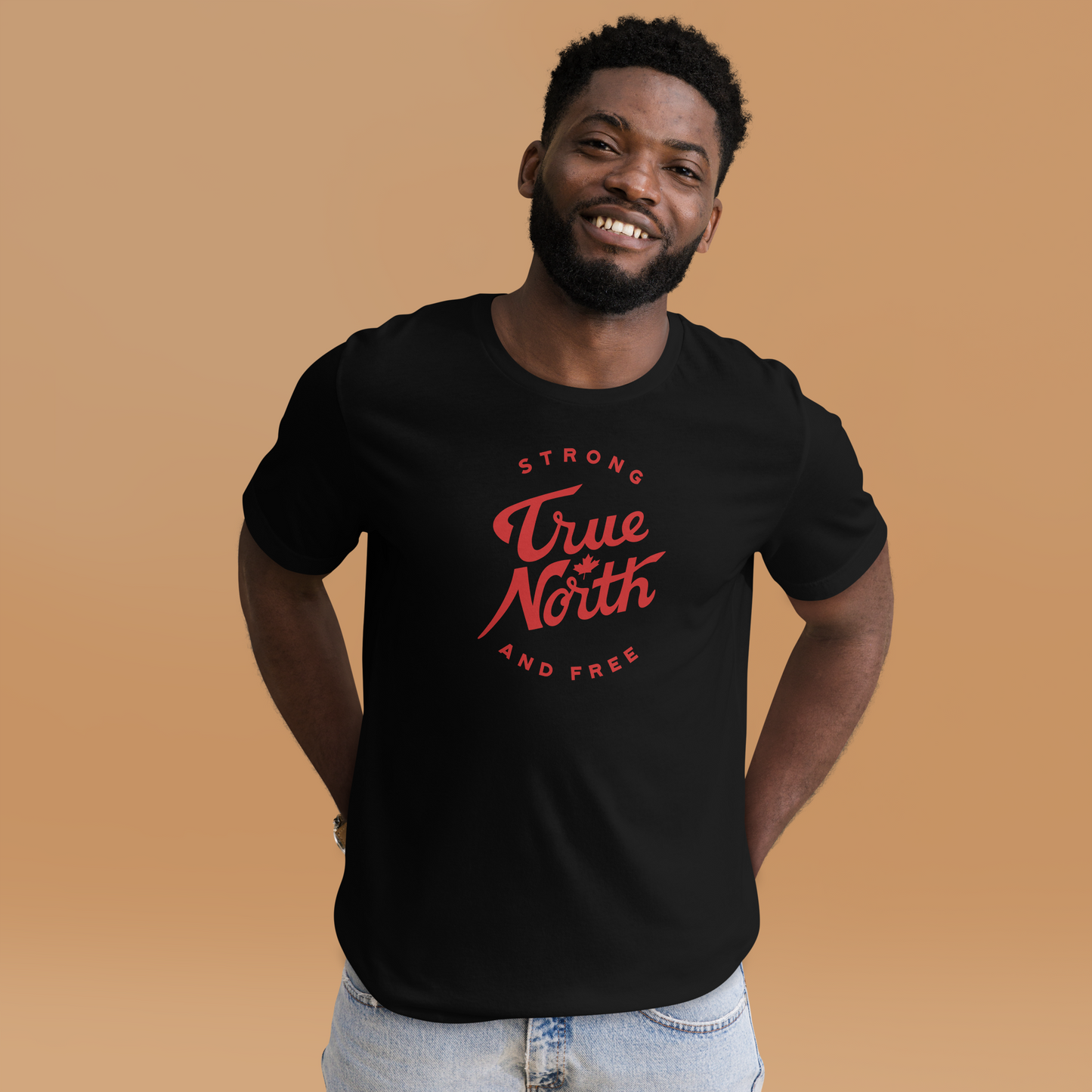 True North Strong and Free T-shirt